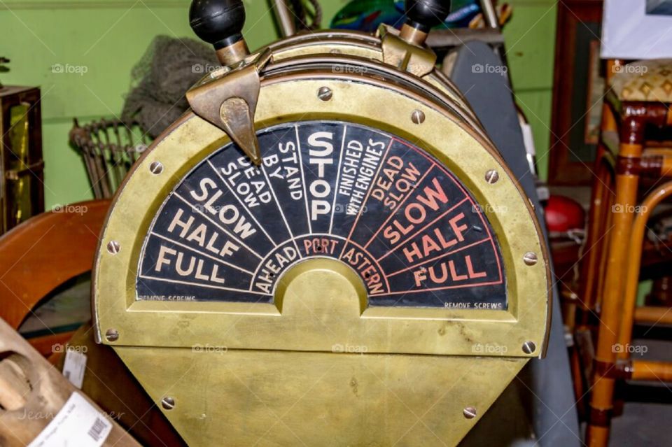 Ship controls antiques