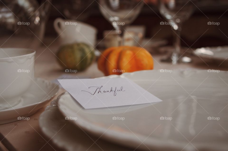 Celebrating with Thankfulness