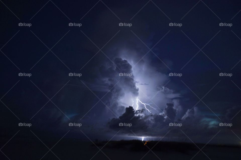 View of lightning