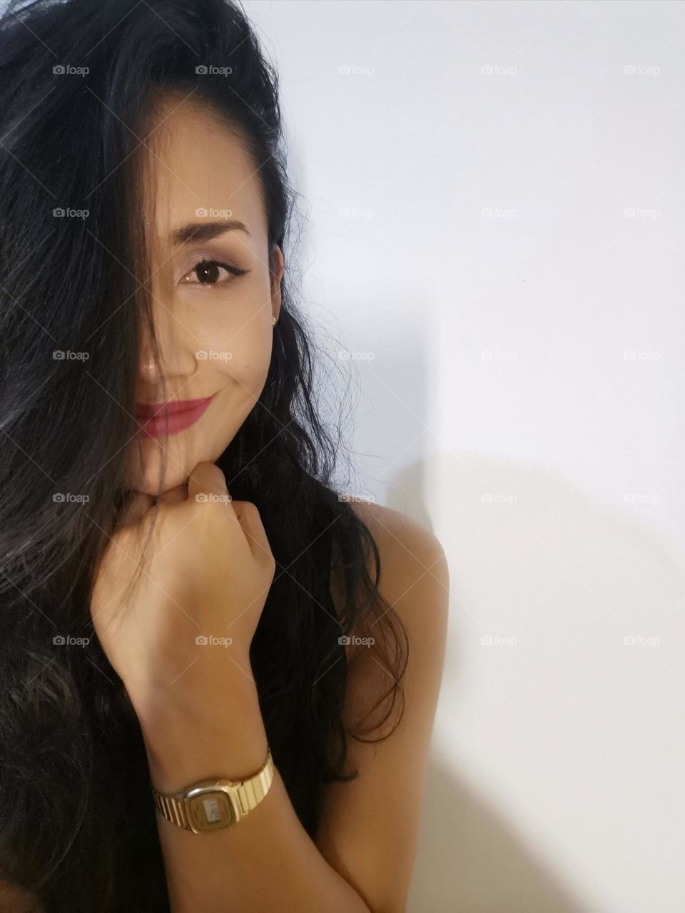 A Colombian woman from Bogotá 