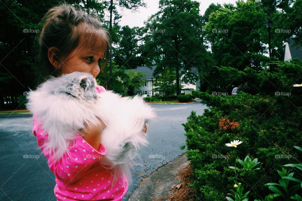 Chanel & her kitty 