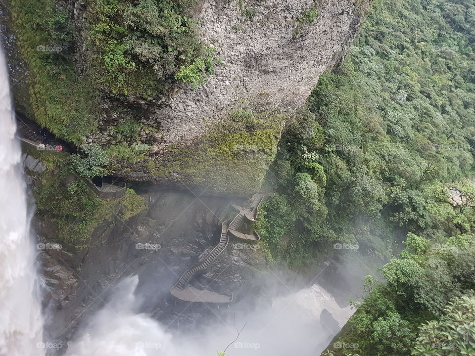 Ecuadorian waterfall