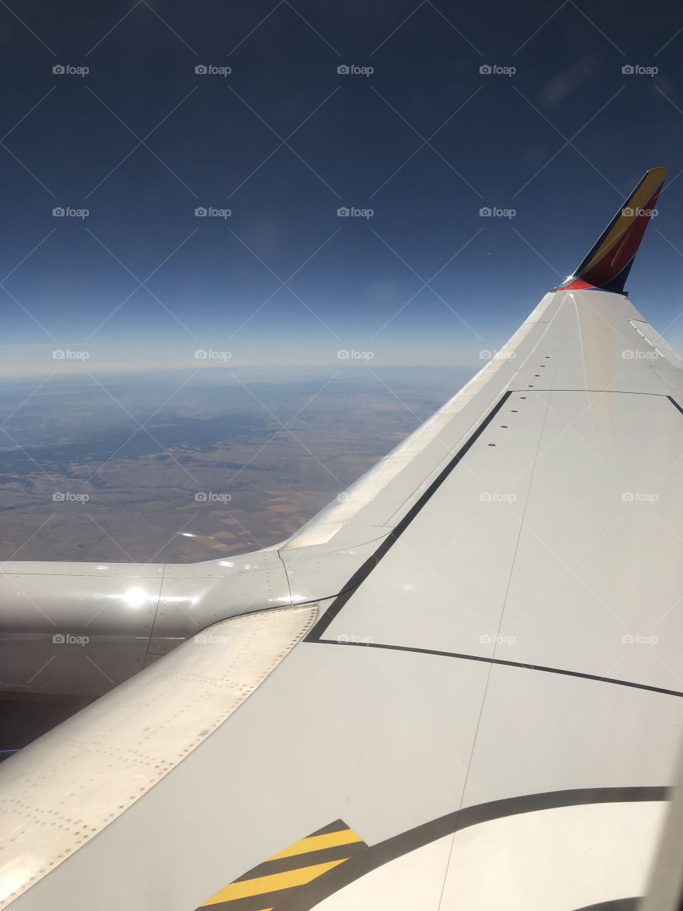 View From An Airplane Window 