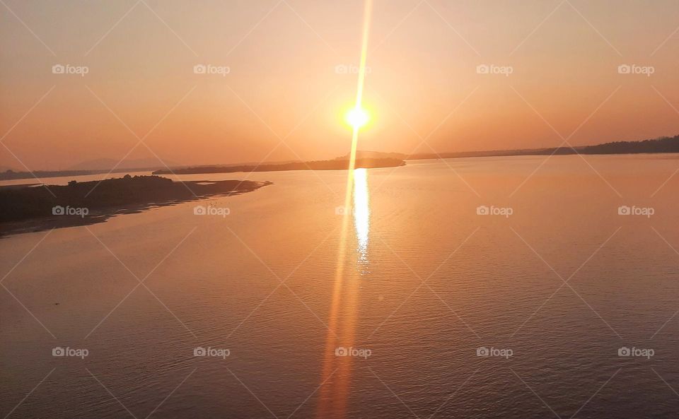 sunset 🌇 in my country