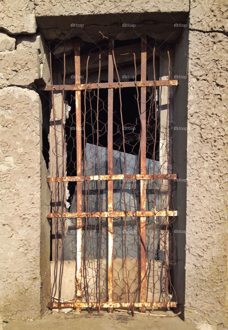 Old window. Old window in a Old house