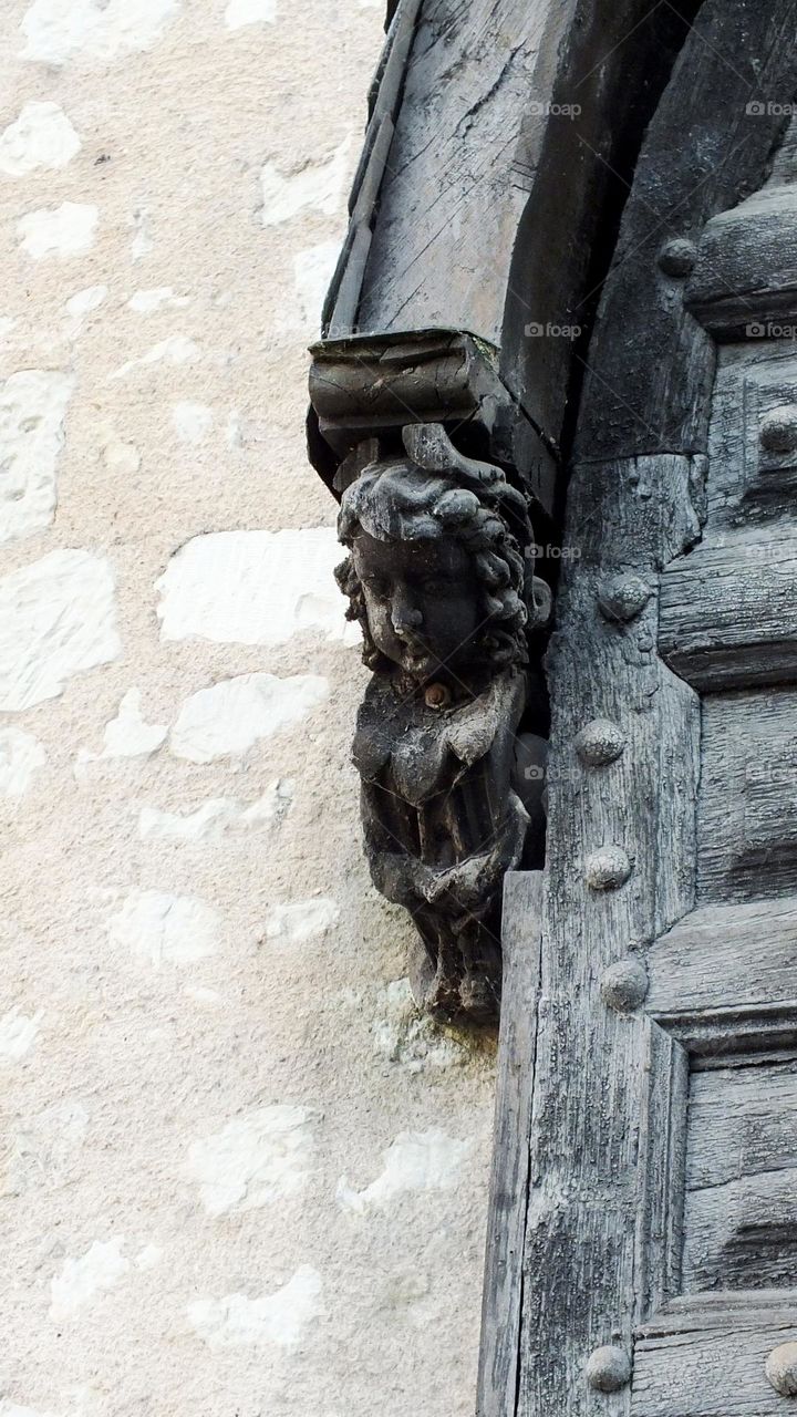 Authentic modern 21 st door's trim