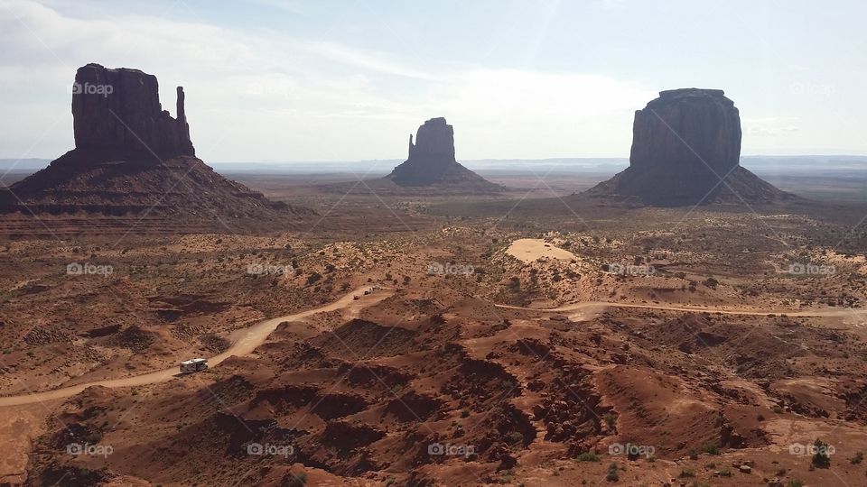 View of monuments