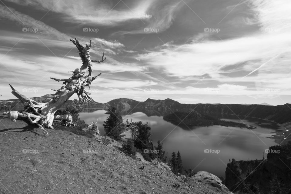 The Rim Drive, a road surrounding Crater Lake offers epic views of the parks incredible formations!