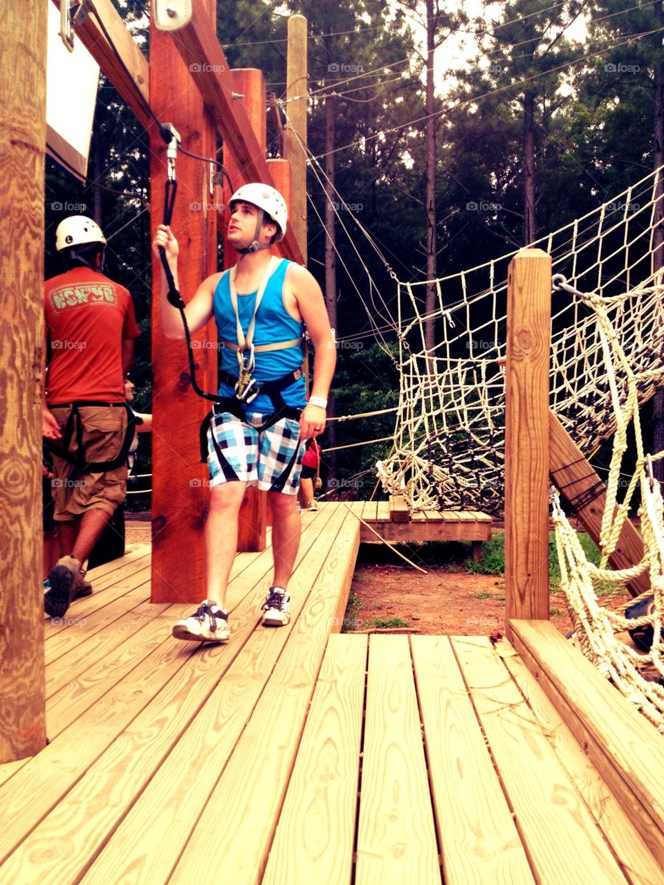 Starting Ropes Course