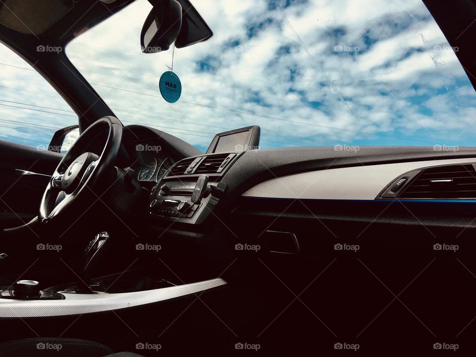 BMW display atmosphere