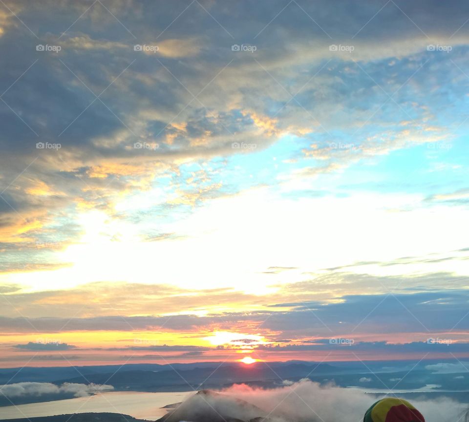 Nascer do sol Serra da tormenta