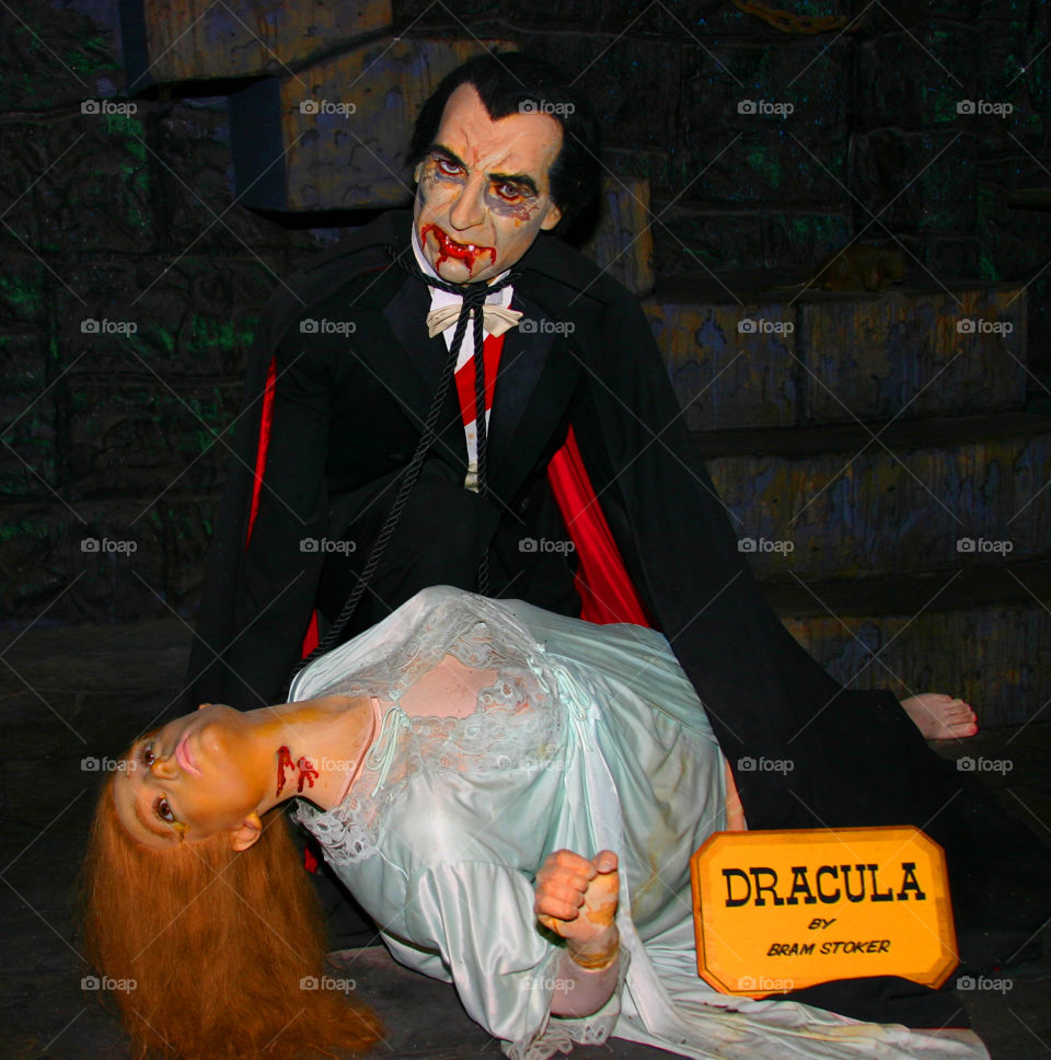 Dracula waxwork 