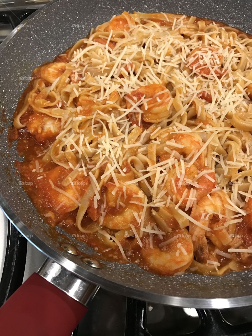 Shrimpy Pasta
