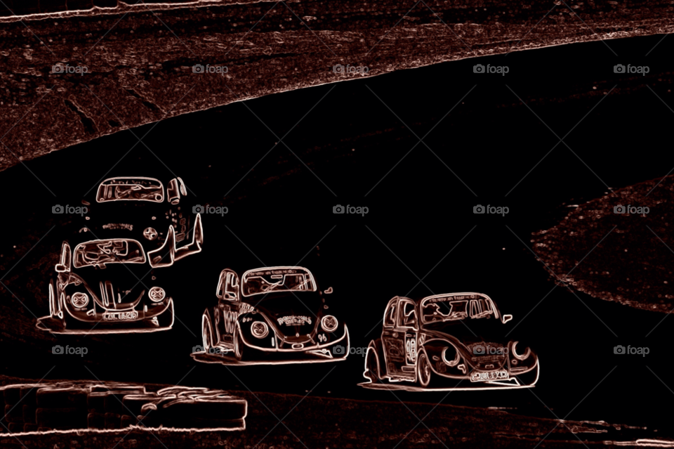 beetle outlaw classic car camper van by leonbritton123