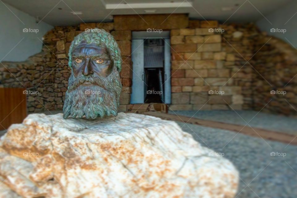 Head of the thracian king