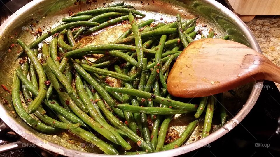 Spicy Green beans