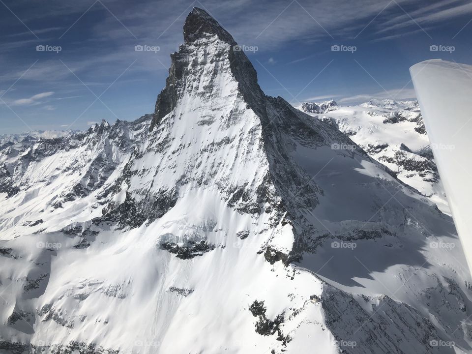 Matterhorn from the sky