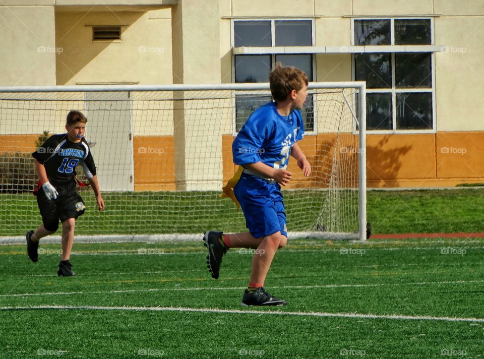 Kids Playing Team Sports