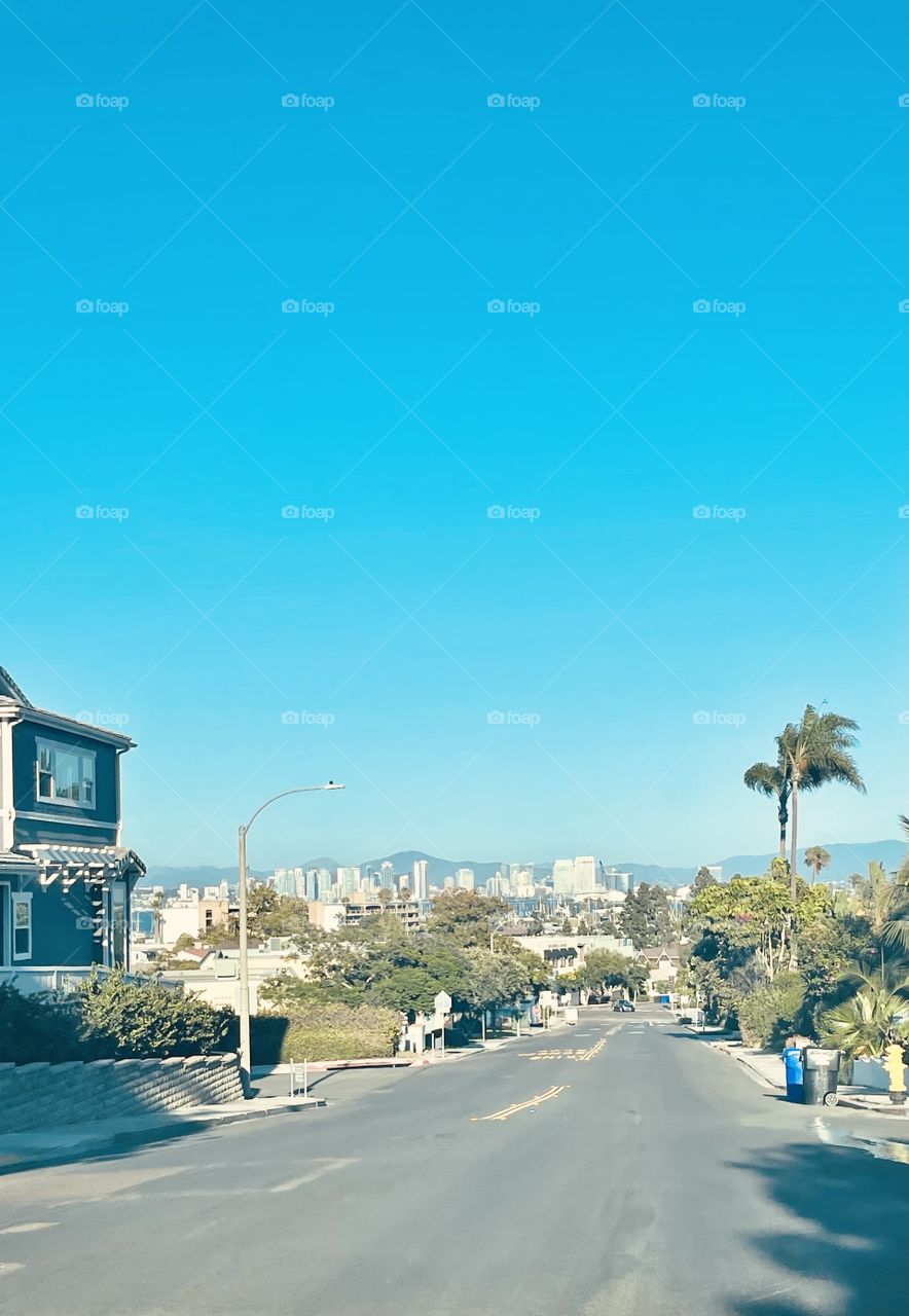 San Diego from from a far