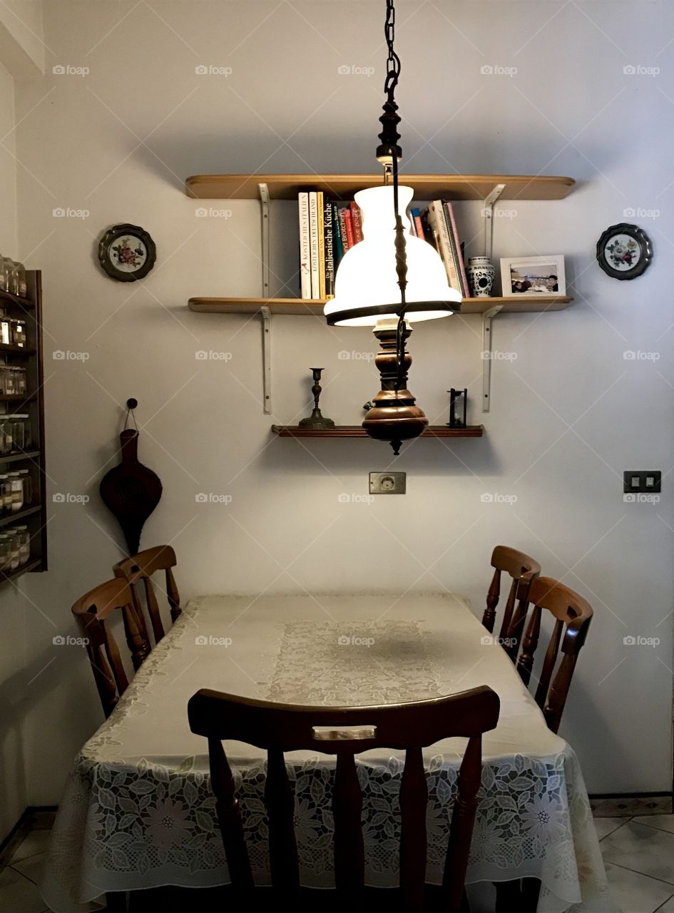 The Pendant is even older than the house! Almost 40 years!