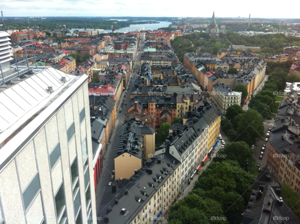 city stockholm södermalm utsikt by MagnusPm