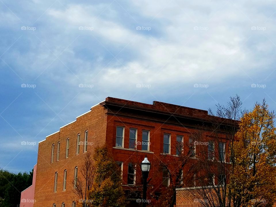 Theater building in downtown Roanoke