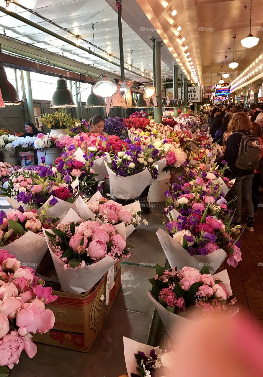 Flower festival color 