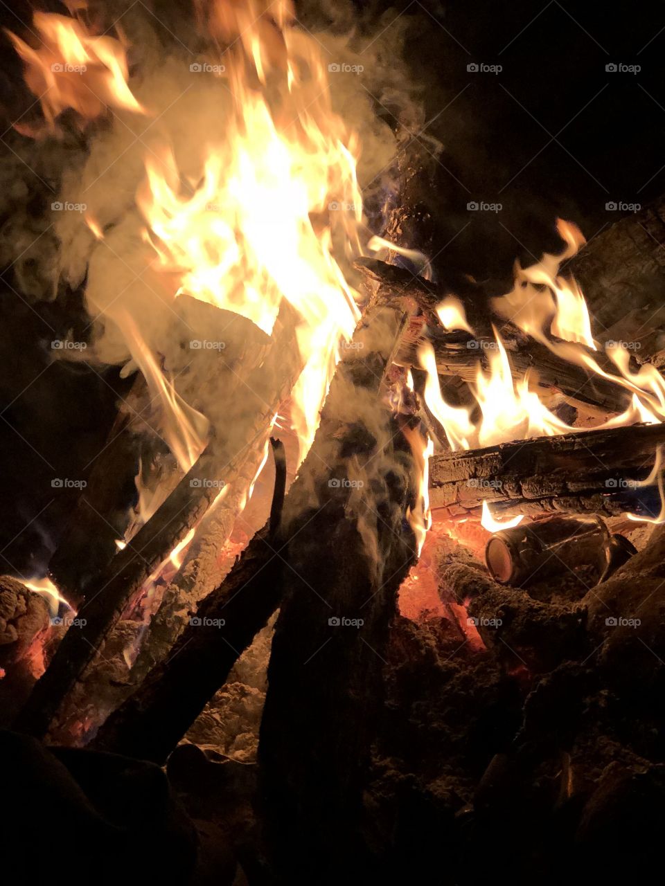 Camping Bonfire 