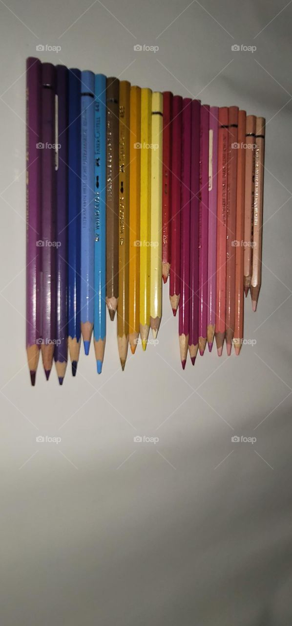 Barbie color pencils