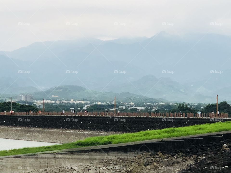 My family came here in the weekend.