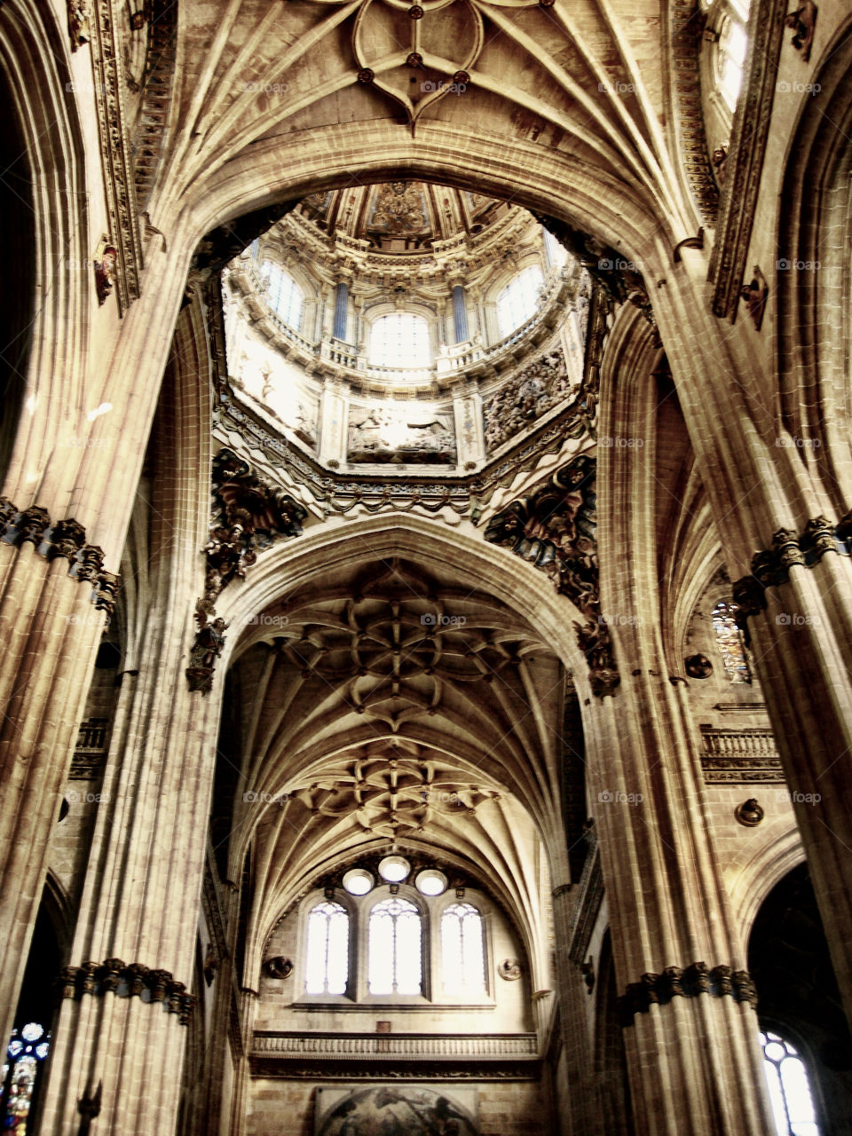 Interior de la Catedral de Salamanca. Interior de la Catedral de Salamanca (Salamanca - Spain)