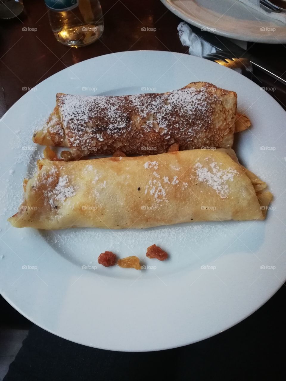 Pancakes with sweet cheese🥞