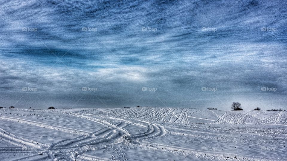 Snowmobile Tracks