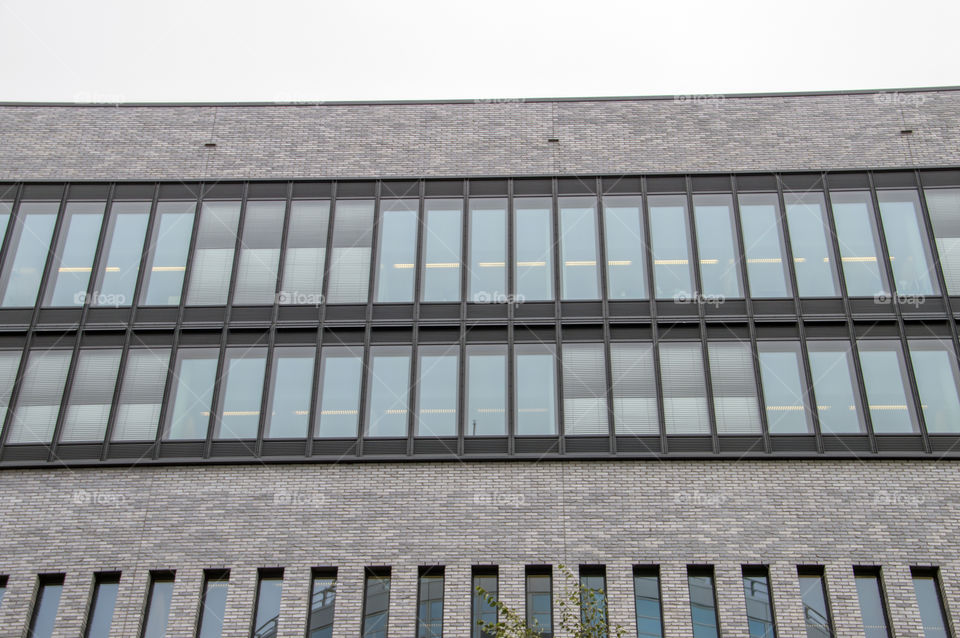 Detail Of The Europol Building At Den Haag The Netherlands 2018