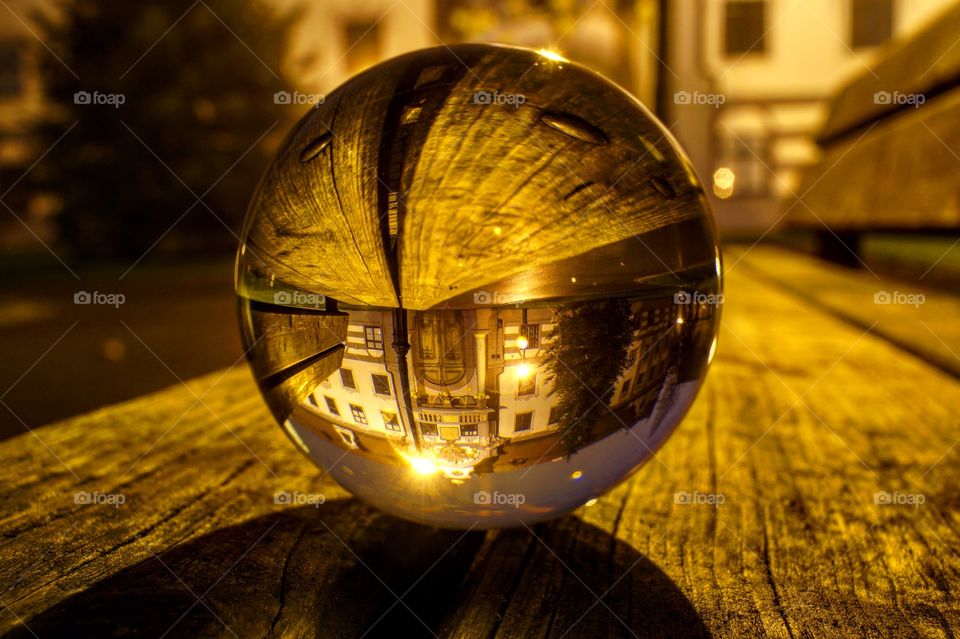 Lensball Augsburg Bayern Germany