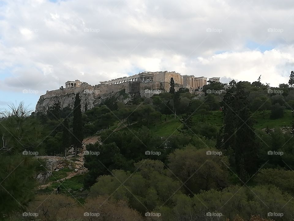 Acropolis of Athens from another point of view