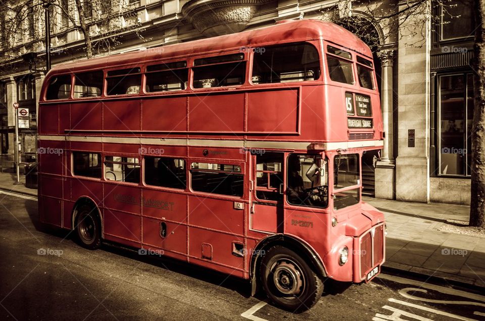Old Bus in London