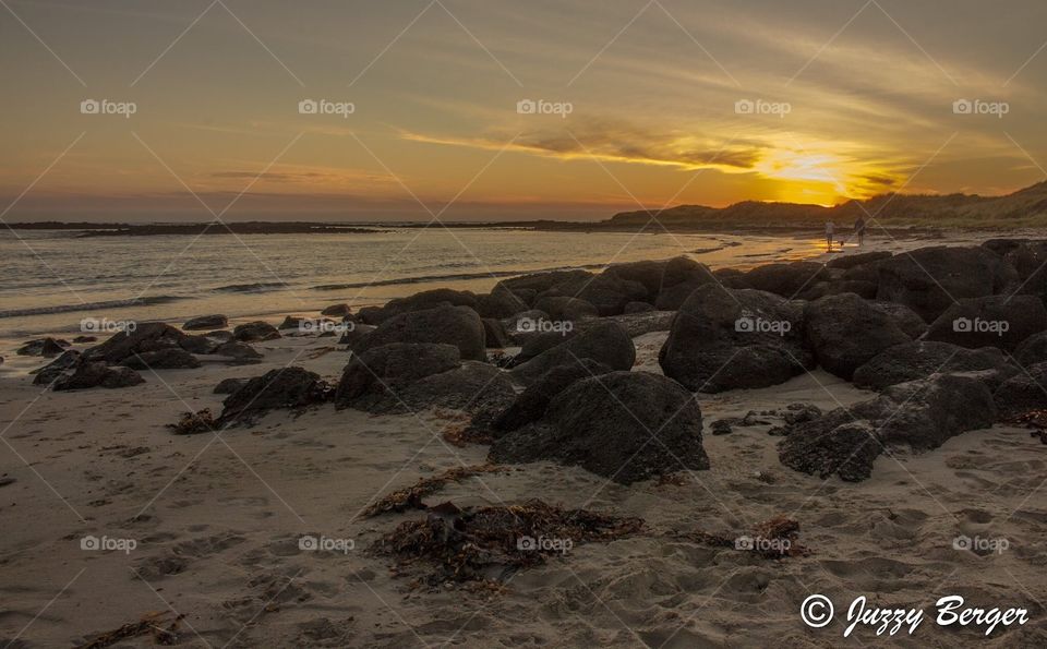 Sunset at Killarney Beach. 