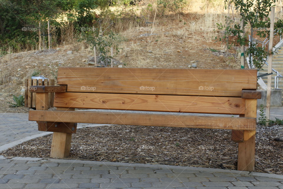 park bench