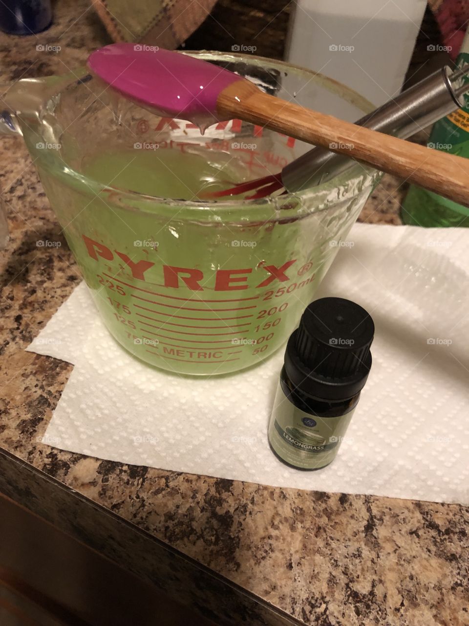Homemade hand sanitizer germ protection 