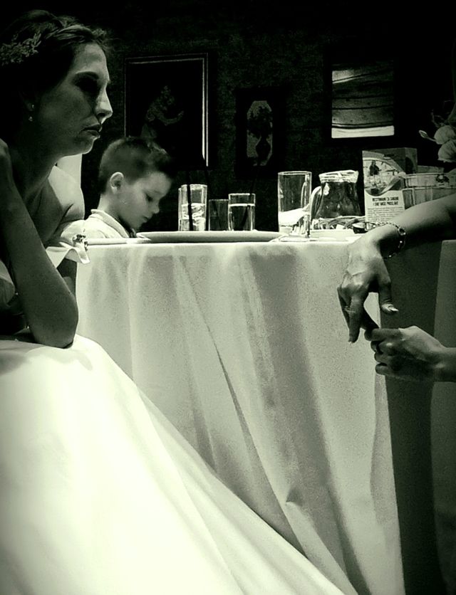 white wedding
