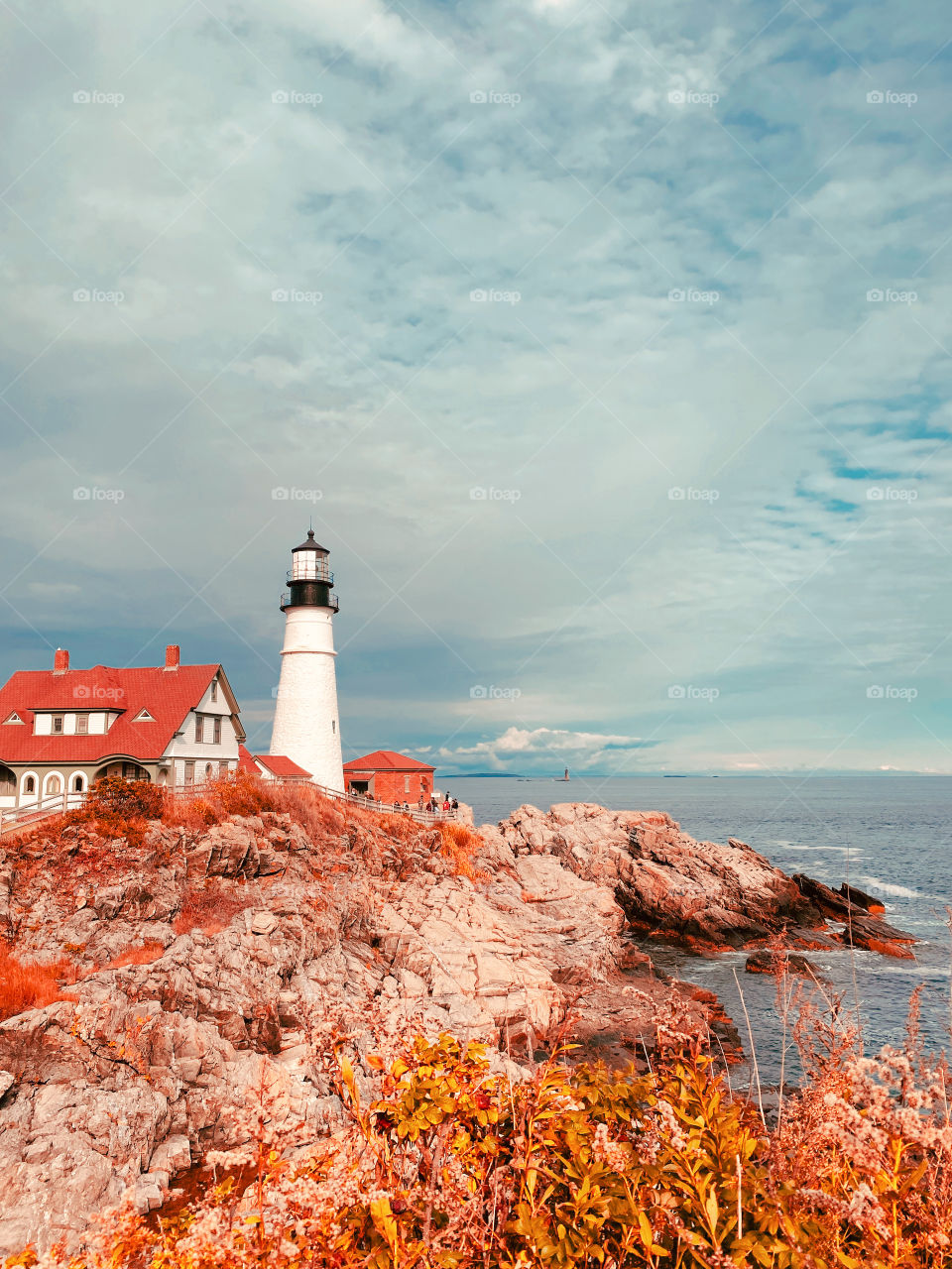New England lighthouse 