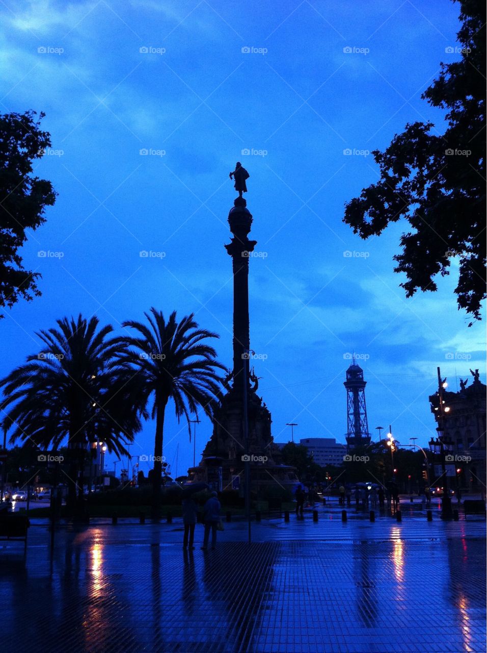 Rainy Barcelona 