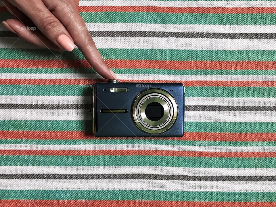 Bright colorful vintage 