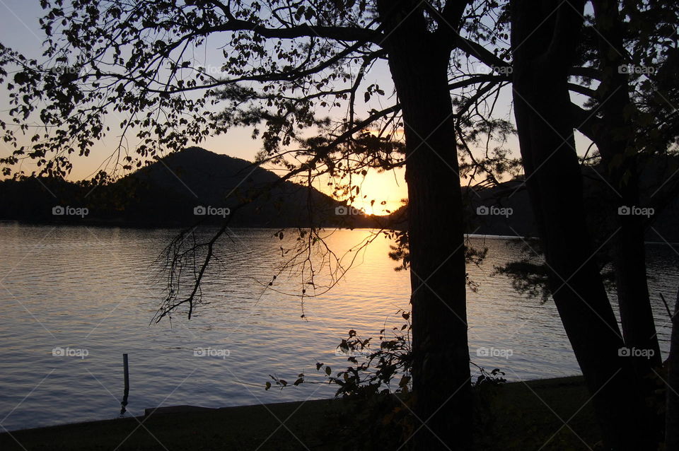 Sunset on the Ocoee River