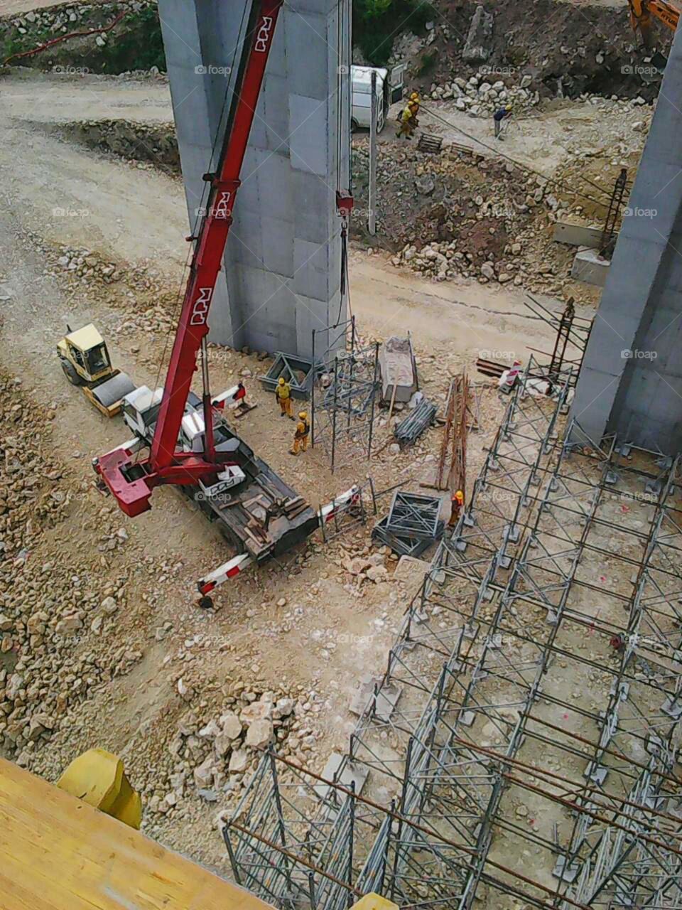 view from a bridge that needs to be built