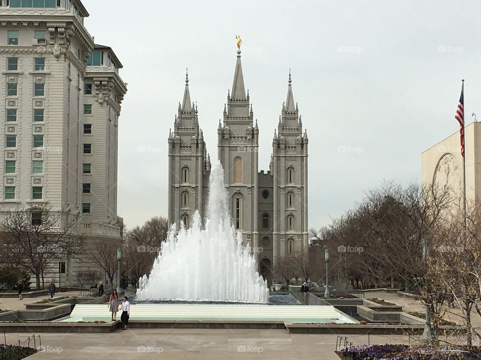 God bless America! Salt Lake City Temple. The Church of Jesus Christ of Latterday Saints.