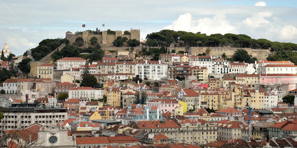 Lisbon and its castle