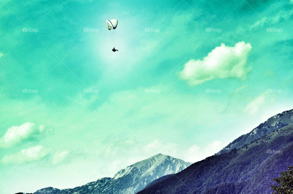 sport sky nature mountain by si_vle