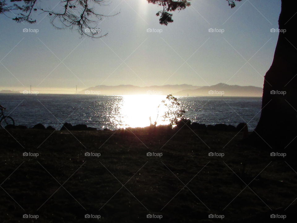 Sunset, Evening, Dawn, Water, Landscape